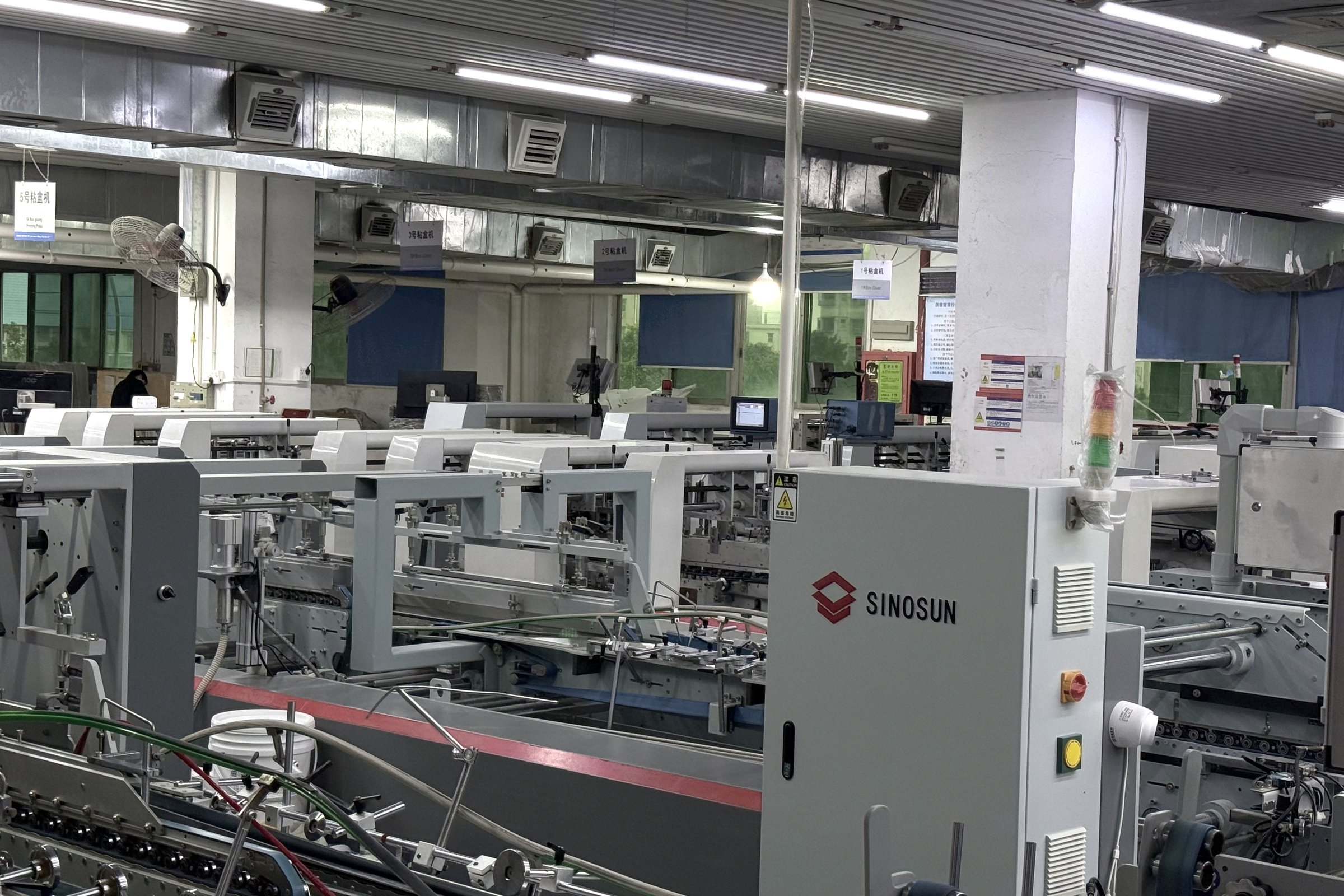 Automatic folder-gluer